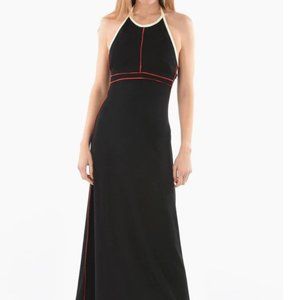 Diesel Black Long Halter Dress